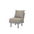 Luxe Armless Lounge Chair