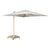 The Grand 10' Cantilever Umbrella (Square) - Wood